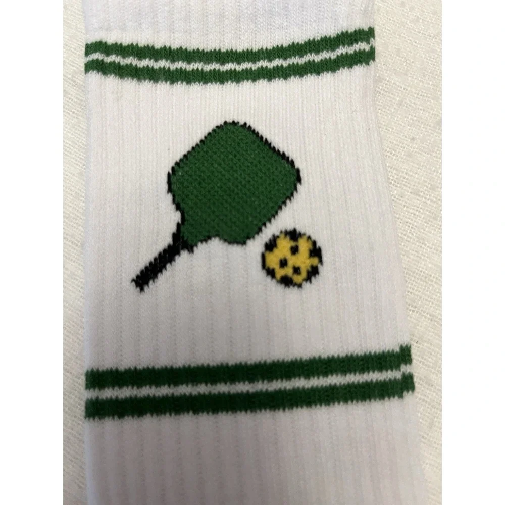 NWT Pair Of Socks PICKLEBALL Player Calf Length Compression Reinforced Heel/Toe